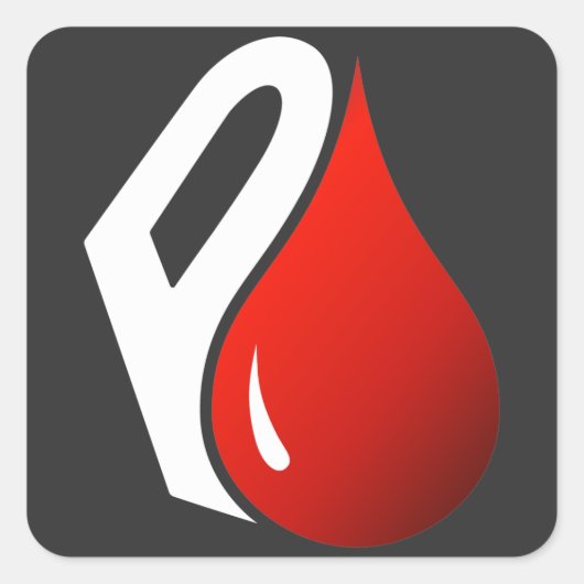 純血 スクエアシール (正面)