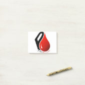 純血 ポストイット (デスク上)