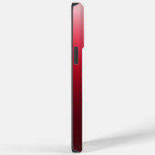 純赤ミニマル色の色を名前で消す Case-Mate iPhoneケース (裏面 / 右)