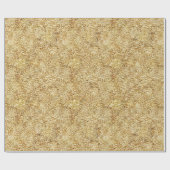 純金のイメージパターン ラッピングペーパー (フラット)