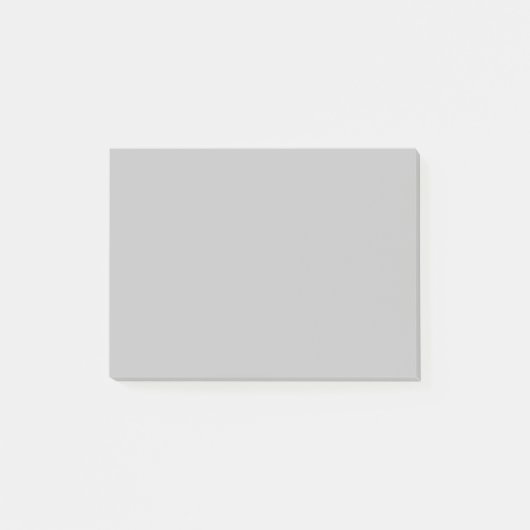 純銀無地の色 ポストイット (正面)