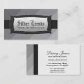 純銀 名刺 (正面/裏面)