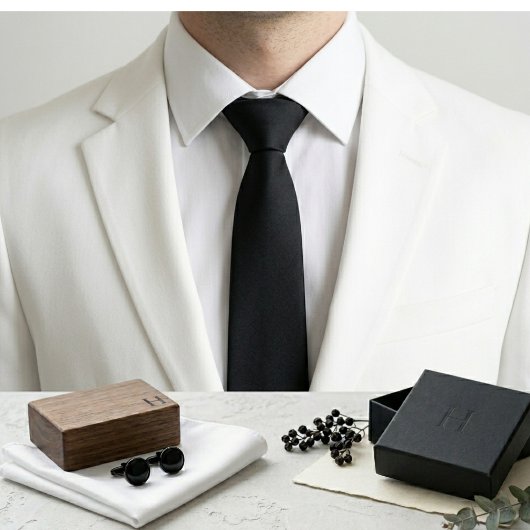 純黒 ネクタイ