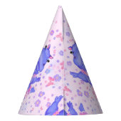 紙おもしろいパーティーハットバレリーナヒッポバレエダンス パーティーハット (裏面)