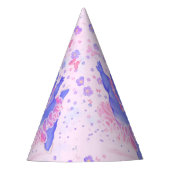 紙おもしろいパーティーハットバレリーナヒッポバレエダンス パーティーハット (正面)