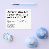 紙おもしろい引越住宅案内はがき チラシ (シングル)