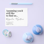 紙おもしろい引越住宅案内 チラシ (シングル)