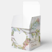 紙お祝いハート箱入りカップケーキ フェイバーボックス (オープン)