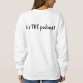 紙から人々のロゴのスエットシャツへの スウェットシャツ (裏面)