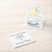 紙から人ばいせん スクエアペーパーコースター (インサイチュ)