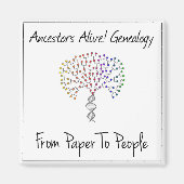 紙から人磁石まで マグネット (正面)