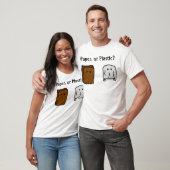 紙かプラスチック Tシャツ (ユニセックス)