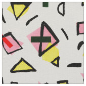 紙とコラ絵を描ージ ファブリック (クローズアップ)