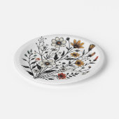 紙とパーティープレート ペーパープレート (アングル)