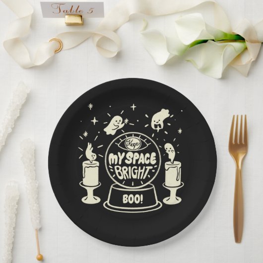 紙とパーティープレート ペーパープレート (ウェディング)