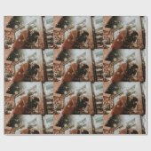 紙と写真と最も美しいgif ラッピングペーパー (フラット)