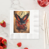 紙と布のナプキン 縁ありランチョンナプキン (インサイチュ)