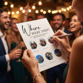 紙どこで彼らは結婚式のパーティーのゲーム チラシ