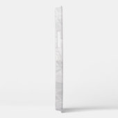 紙にしわが寄った白いかわいいテクスチャ Case-Mate iPhoneケース (裏面 / 右)