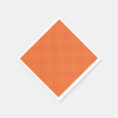 紙にオレンジの模様を入れ、再 スタンダードカクテルナプキン (角)