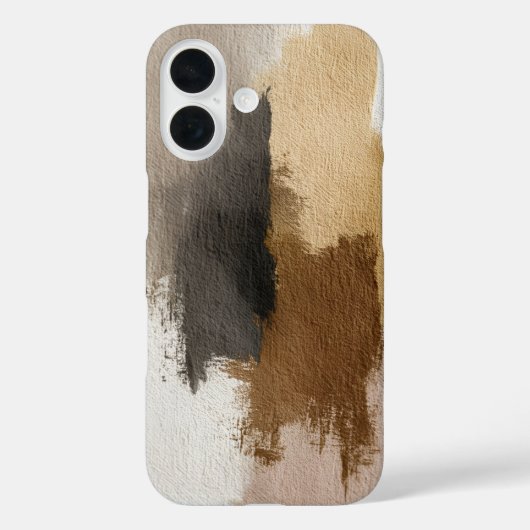 紙に描かれた抽象画 Case-Mate iPhoneケース (裏面)