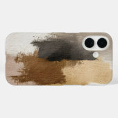 紙に描かれた抽象画 Case-Mate iPhoneケース (裏面 (横))
