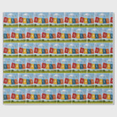 紙のショッピングバッグのオンラインセール ラッピングペーパー (フラット)