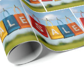 紙のショッピングバッグ セール オンライン ラッピングペーパー (ロールコーナー)