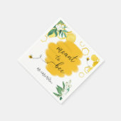 紙のナプキンになる スタンダードカクテルナプキン (角)