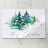 紙のプレースマット ペーパーパッド (折り畳み)