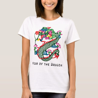 紙の切口の辰年のTシャツ Tシャツ