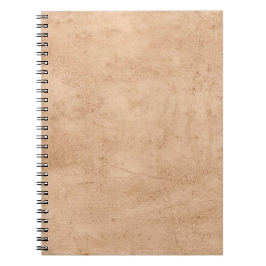 紙の古い質感 ノートブック (正面)