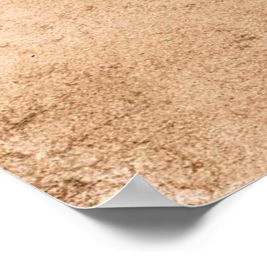 紙の古い質感 ポスター (角)