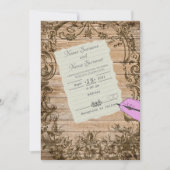 紙の手 招待状 (正面)