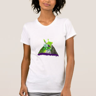 紙の服: ペンキのワイシャツ Tシャツ