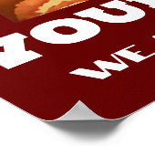 紙の男性を表示 ポスター (角)