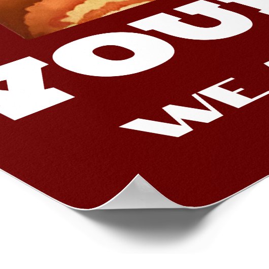 紙の男性を表示 ポスター (角)