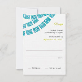 紙の装飾 RSVP ウェディング