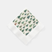 紙のnepkin変数のテーブルで使用できる 縁ありカクテルナプキン (角)