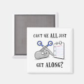 紙はさみ マグネット (正面/裏面)