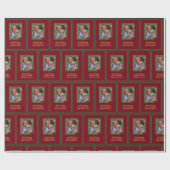 紙を写真と文字でラップ ラッピングペーパー (フラット)