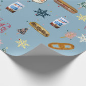 紙を包むクリスマスの物語 ラッピングペーパー (角)