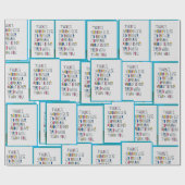 紙を包む素敵なデザイン ラッピングペーパー (フラット)