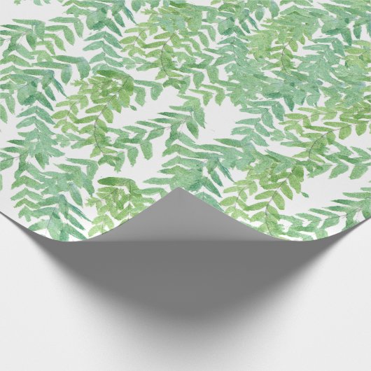 紙をwraping Trpicalの葉 ラッピングペーパー (角)