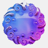 紙オーナメントカードアートとデザイン オーナメントカード (裏面)