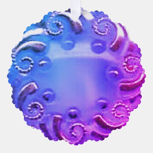 紙オーナメントカードアートとデザイン オーナメントカード (正面)