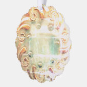 紙オーナメントカードアート及びデザイン オーナメントカード (左)