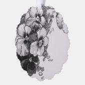 紙オーナメントカード及びデザイン オーナメントカード (左)