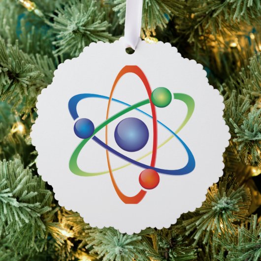 紙オーナメントスタイル：スキャロップ、紙：超微細加工 オーナメントカード (インサイチュ (木))