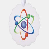 紙オーナメントスタイル：スキャロップ、紙：超微細加工 オーナメントカード (左)